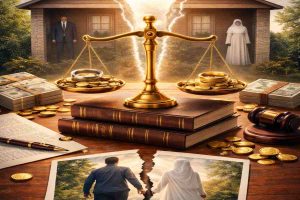 ارث بردن زن و مرد بعد از طلاق