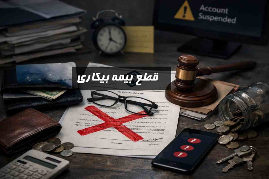 قطع بیمه بیکاری: نحوه پیگیری دلایل و نامه اعتراض به آن